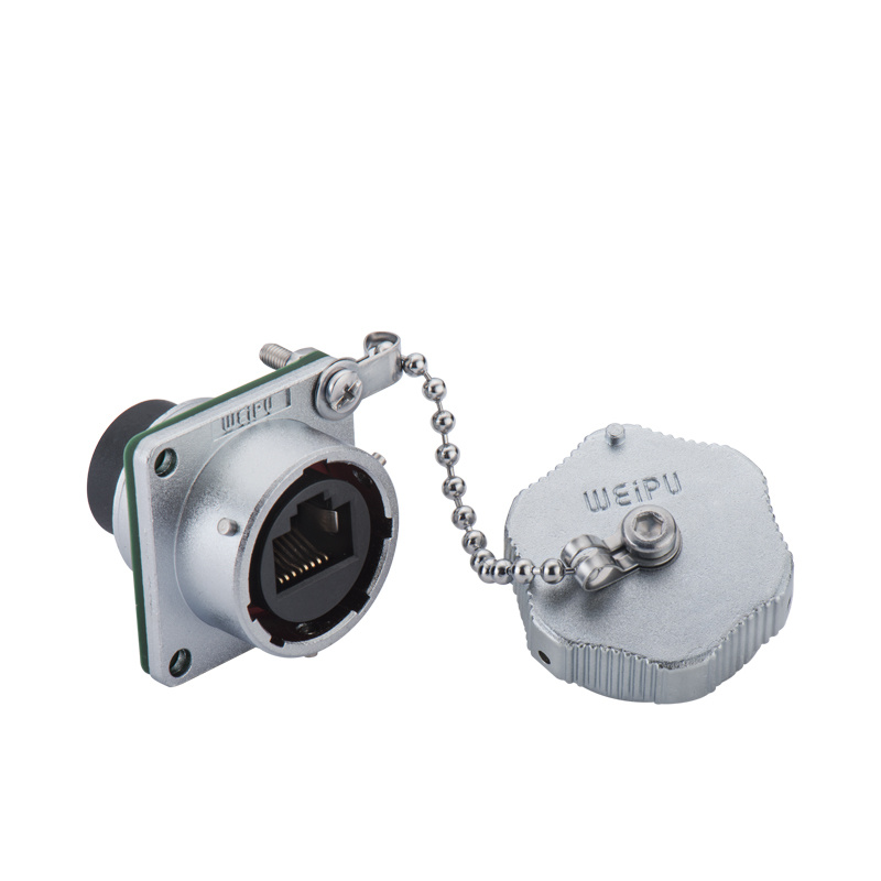 WY series Square flange receptacle WY24K/RJ45Z
