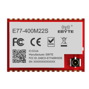 E77-400M22S LoRaWan node module UART interface AT command configuration Support LoRaWAN 1.0.3 EU433/CN470