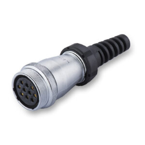 WS series In-line receptacle with anti-bending sleeve WS-ZXB