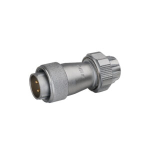 WF series Plug with metal clamping-nut TE IP67