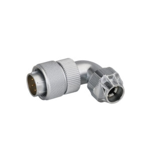 WF series Plug with angled back shell and metal clamping-nut TU IP65