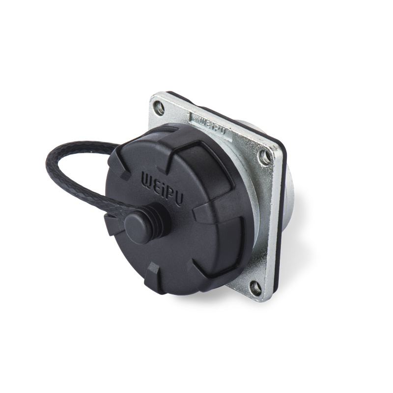 WF series Square flange receptacle Z IP67 - 图片 2