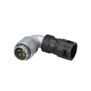 WF series Plug with angled back shell for plastic-hose TW IP55