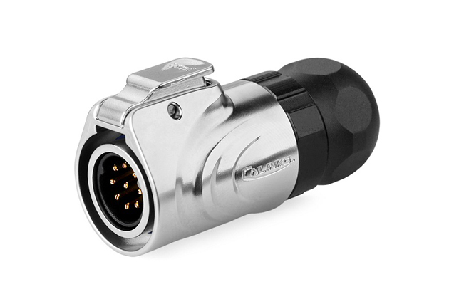 CNLINKO LP-16-9 pin metal circular four-hole waterproof aviation plug signal connector - 图片 4