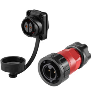 CNLINKO YM-20-2 pin plastic circular four-hole waterproof aviation plug connector
