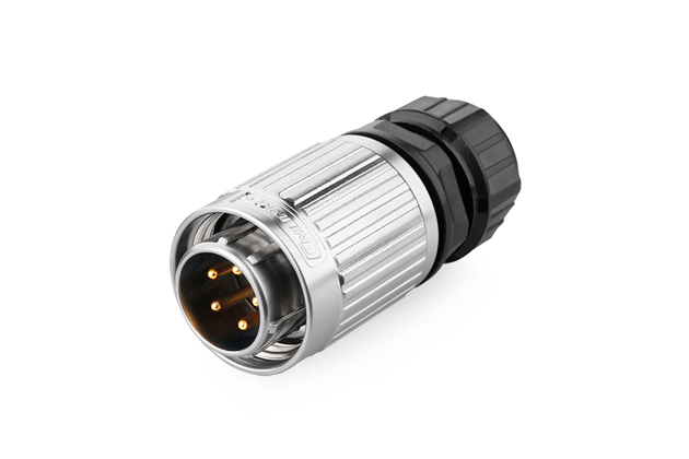 CNLINKO YW-20-5 pin metal circular four-hole waterproof aviation plug connector