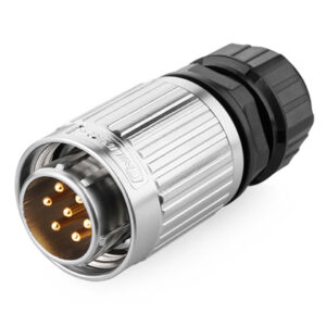 CNLINKO YW-20-7 pin metal circular four-hole waterproof aviation plug connector