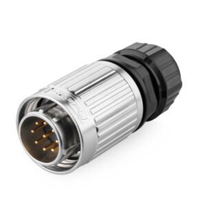 CNLINKO YW-20-9 pin metal circular four-hole waterproof aviation plug connector