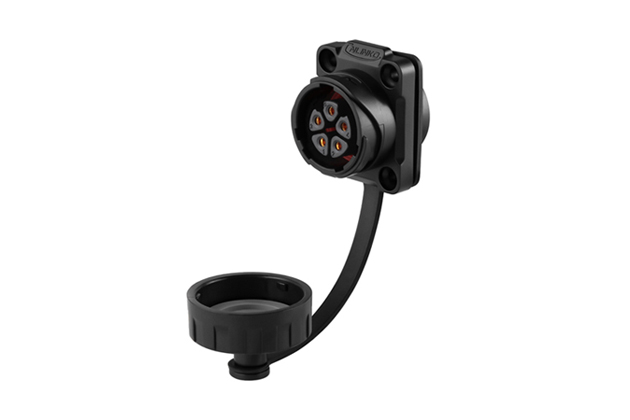 CNLINKO YM-20-5 pin plastic circular four-hole waterproof aviation plug connector - 图片 3