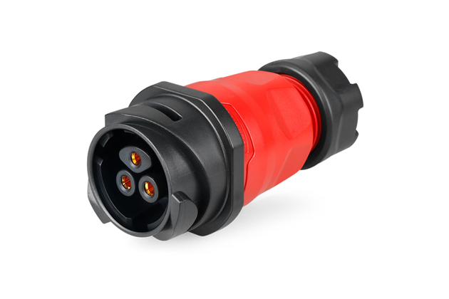 CNLINKO YM-24-3 pin plastic circular wire-to-wire waterproof aviation plug connector - 图片 3