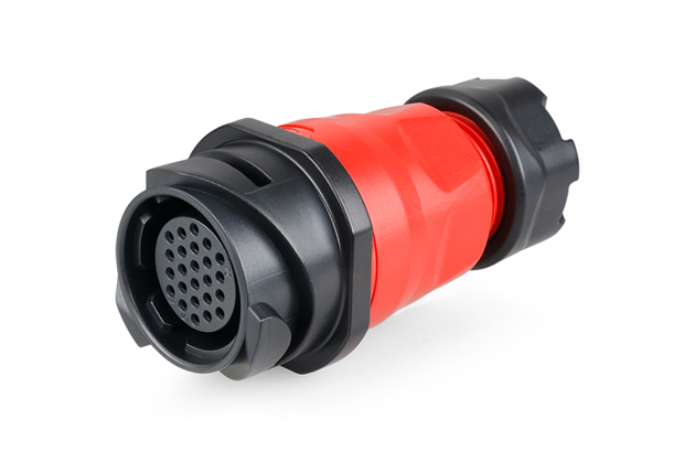 CNLINKO YM-24-24 pin plastic circular wire-to-wire waterproof aviation plug signal connector - 图片 3