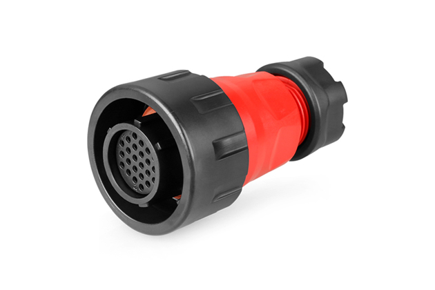 CNLINKO YM-24-24 pin plastic circular four-hole waterproof aviation plug signal connector - 图片 3