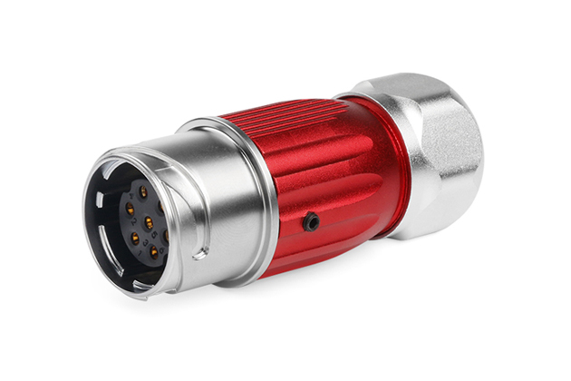 CNLINKO DH-20-7 pin circular wire-to-wire waterproof aviation plug connector with grille - 图片 3