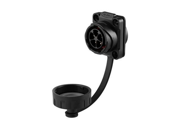 CNLINKO YM-20-5 pin plastic circular four-hole waterproof aviation plug connector - 图片 4