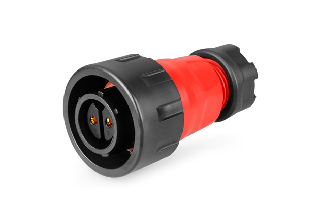 CNLINKO YM-24-2 pin plastic circular single hole waterproof aviation plug connector - 图片 4