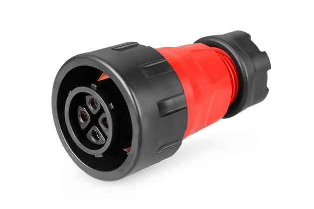 CNLINKO YM-24-4 pin plastic circular four-hole waterproof aviation plug connector - 图片 4
