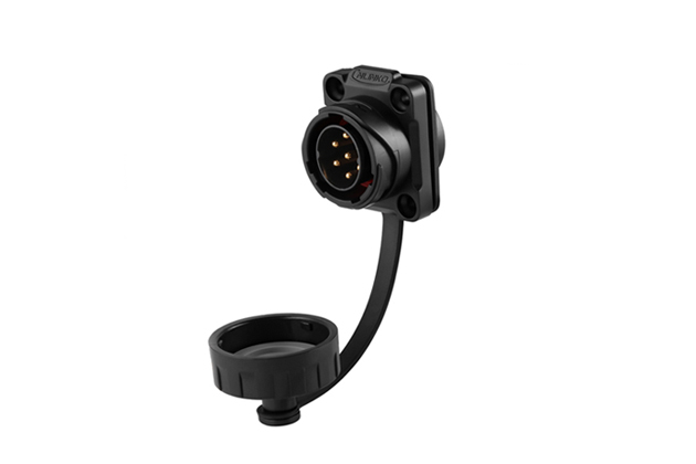 CNLINKO YM-20-7 pin plastic circular four-hole waterproof aviation plug connector - 图片 5