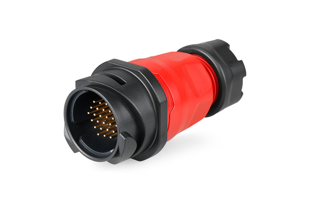 CNLINKO YM-24-24 pin plastic circular wire-to-wire waterproof aviation plug signal connector - 图片 5